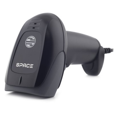 Сканер штрих-кода 2D SPACE LITE-2D-USB черный, без подставки
